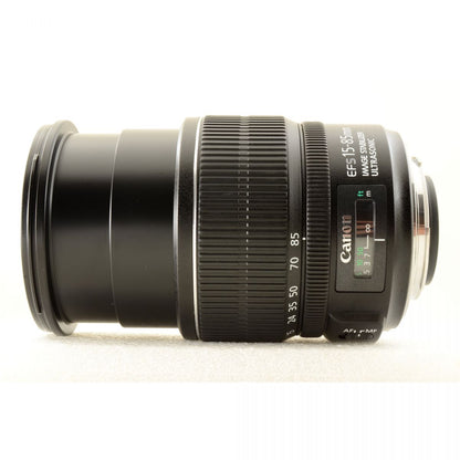 【中古】Canon EF-S 15-85mm F/3.5-5.6 IS USM 望遠ズーム 交換レンズ キャノン S/N:3072500189