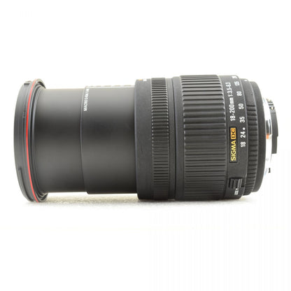 【中古】SIGMA Zoom 18-200mm f/3.5-6.3 DC ニコン用 ズーム カメラレンズ 交換レンズ シグマ S/N:3155768