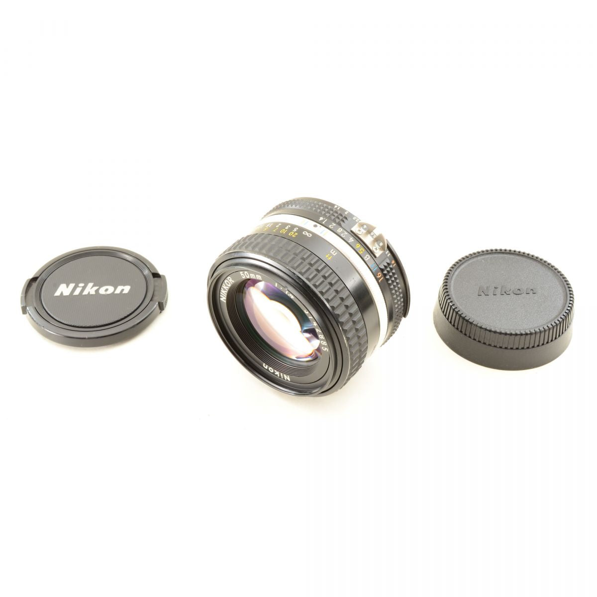 【中古】Nikon Ai-S NIKKOR 50mm f/1.4 単焦点 カメラレンズ 交換レンズ ニコン S/N:5742885