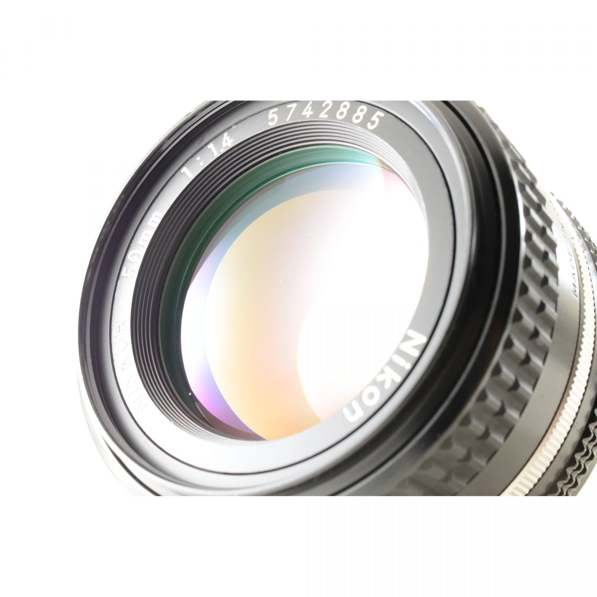 【中古】Nikon Ai-S NIKKOR 50mm f/1.4 単焦点 カメラレンズ 交換レンズ ニコン S/N:5742885