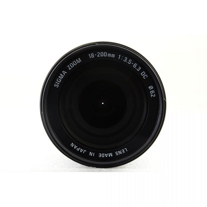 【中古】SIGMA Zoom 18-200mm f/3.5-6.3 DC ニコン用 ズーム カメラレンズ 交換レンズ シグマ S/N:3155768