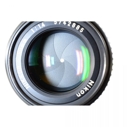 【中古】Nikon Ai-S NIKKOR 50mm f/1.4 単焦点 カメラレンズ 交換レンズ ニコン S/N:5742885