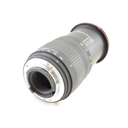 【中古】SIGMA Zoom 18-200mm f/3.5-6.3 DC ニコン用 ズーム カメラレンズ 交換レンズ シグマ S/N:3155768