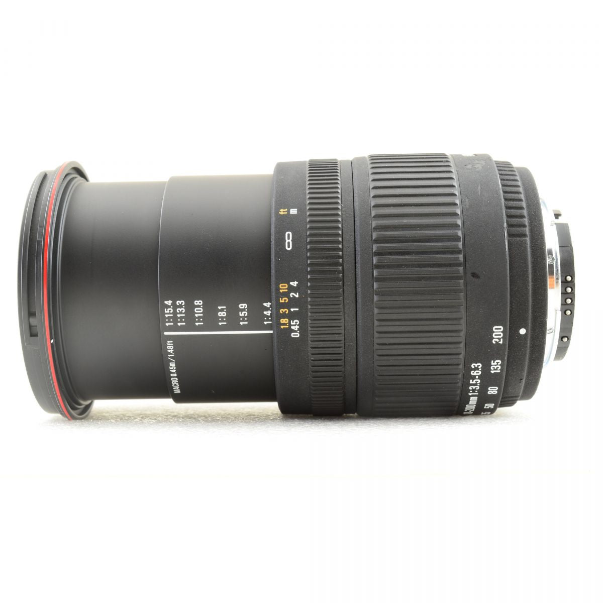 【中古】SIGMA Zoom 18-200mm f/3.5-6.3 DC ニコン用 ズーム カメラレンズ 交換レンズ シグマ S/N:3155768