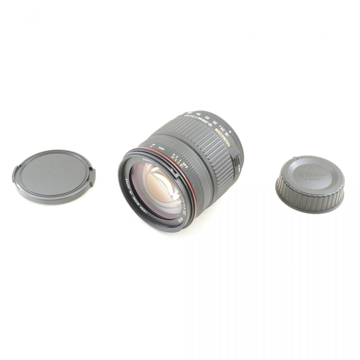 【中古】SIGMA Zoom 18-200mm f/3.5-6.3 DC ニコン用 ズーム カメラレンズ 交換レンズ シグマ S/N:3155768