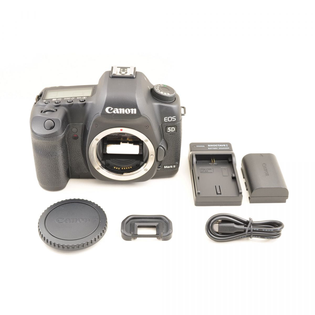 【中古】Canon EOS 5D Mark II ボディ 2110万画素 フルサイズ デジタル 一眼レフ カメラ キャノン