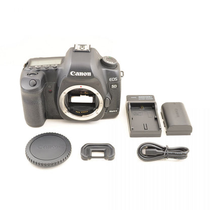 【中古】Canon EOS 5D Mark II ボディ 2110万画素 フルサイズ デジタル 一眼レフ カメラ キャノン