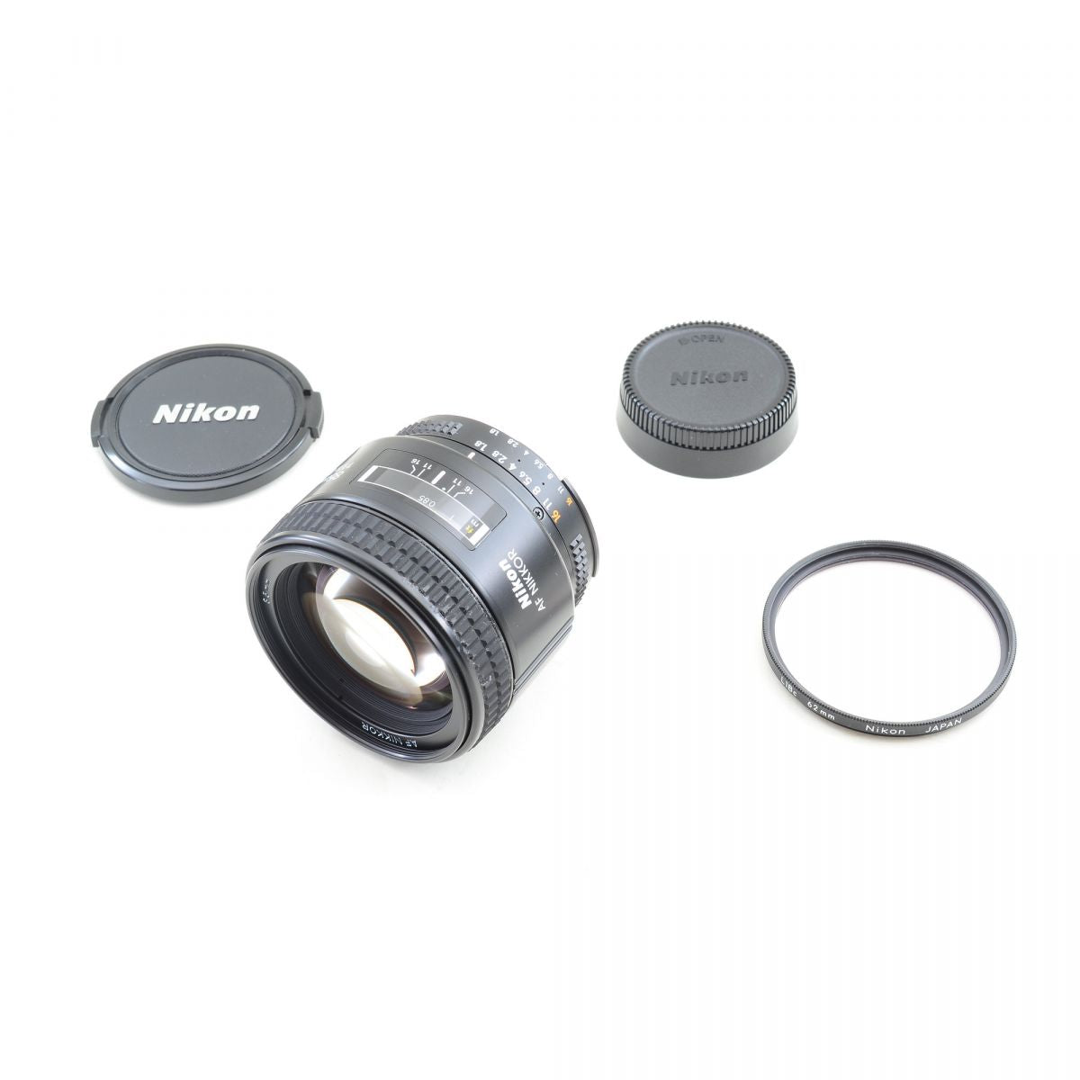【中古】Nikon AF NIKKOR 85mm f/1.8 D 中望遠 ポートレート 単焦点レンズ ニコン S/N: 446123