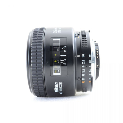 【中古】Nikon AF NIKKOR 85mm f/1.8 D 中望遠 ポートレート 単焦点レンズ ニコン S/N: 446123