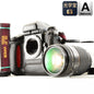 【中古】Nikon F5 ブラック 35mm 一眼レフ フィルムカメラ DP-30 AF NIKKOR 35-135mm F3.5-4.5 マクロ ズームレンズ セット ニコン S/N:3167762