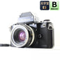 【中古】Nikon F2 フォトミック ブラック 35mm 一眼レフ フィルムカメラ DP-1 Nikkor-H Auto 50mm F2 セット ニコン S/N:7502126