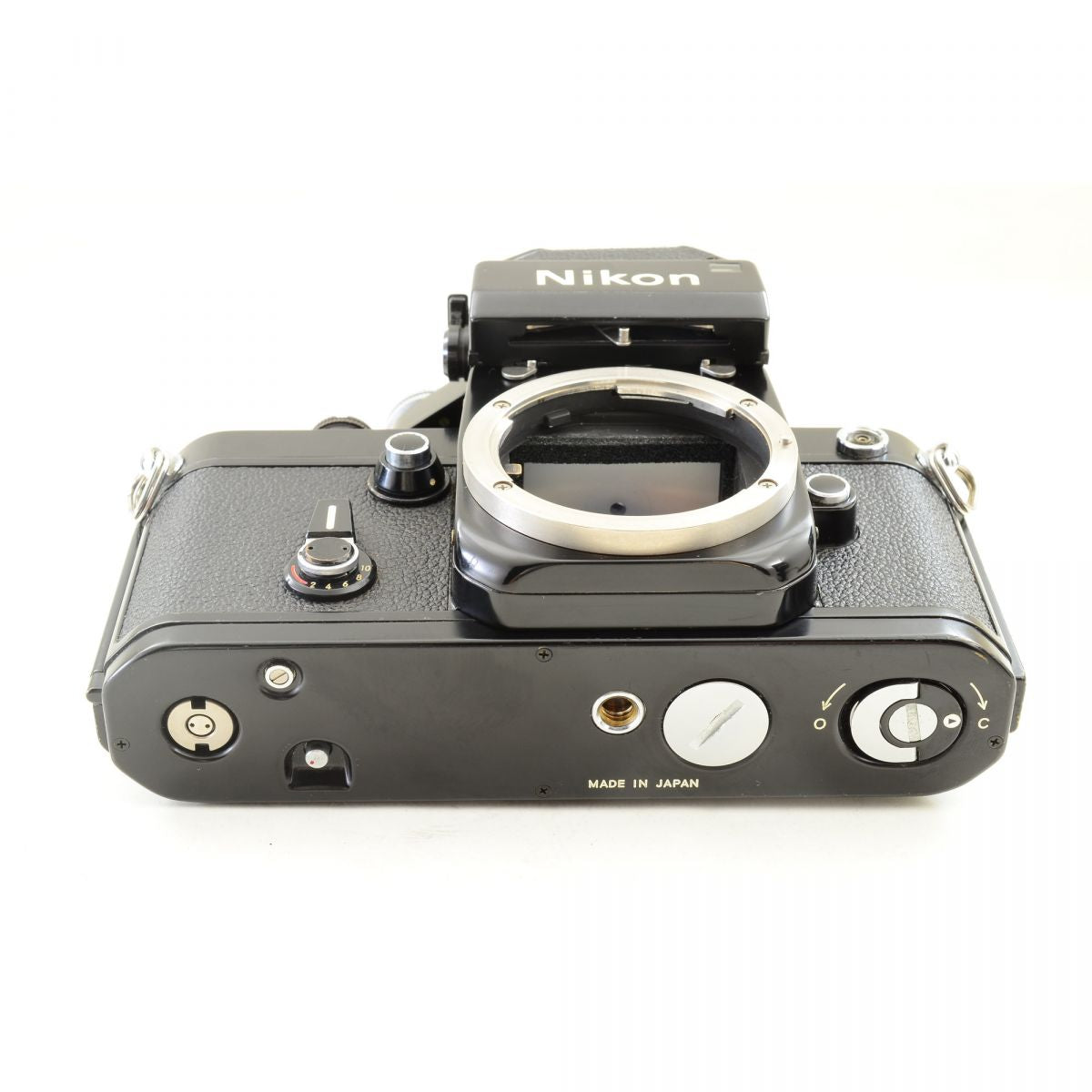 【中古】Nikon F2 フォトミック ブラック 35mm 一眼レフ フィルムカメラ DP-1 Nikkor-H Auto 50mm F2 セット ニコン S/N:7502126
