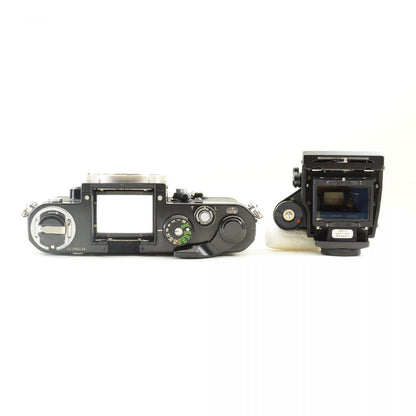 【中古】Nikon F2 フォトミック ブラック 35mm 一眼レフ フィルムカメラ DP-1 Nikkor-H Auto 50mm F2 セット ニコン S/N:7502126