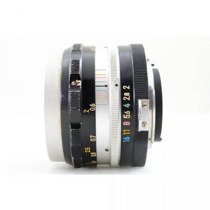 【中古】Nikon F2 フォトミック ブラック 35mm 一眼レフ フィルムカメラ DP-1 Nikkor-H Auto 50mm F2 セット ニコン S/N:7502126