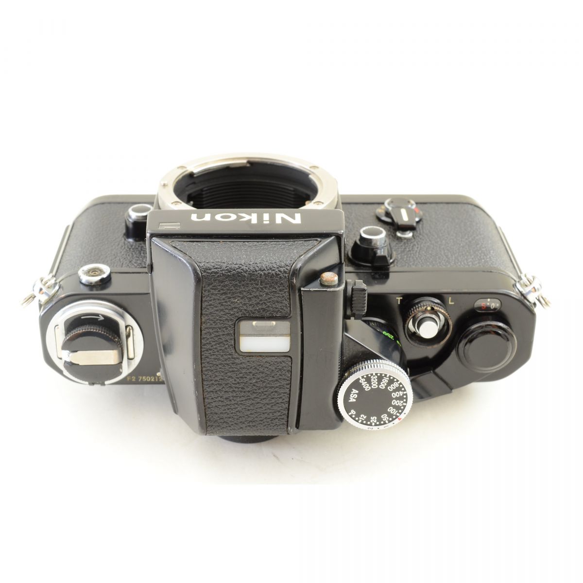 【中古】Nikon F2 フォトミック ブラック 35mm 一眼レフ フィルムカメラ DP-1 Nikkor-H Auto 50mm F2 セット ニコン S/N:7502126