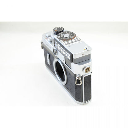 【中古】Canon P 35mm レンジファインダー フィルムカメラ 50mm F1.8レンズ シルバー L39 セット キヤノン S/N:728916