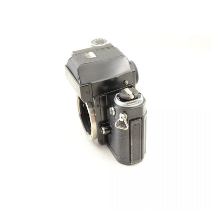 【中古】Nikon F2 フォトミック ブラック 35mm 一眼レフ フィルムカメラ DP-1 Nikkor-H Auto 50mm F2 セット ニコン S/N:7502126