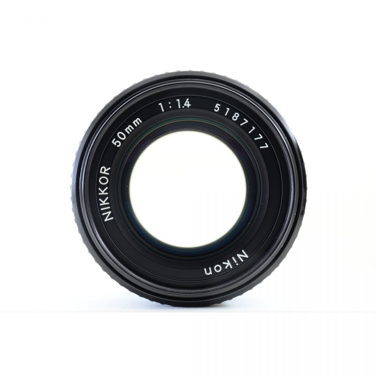 【中古】Nikon Ai-S NIKKOR 50mm F1.4 単焦点 カメラレンズ 交換レンズ ニコン S/N:5187177