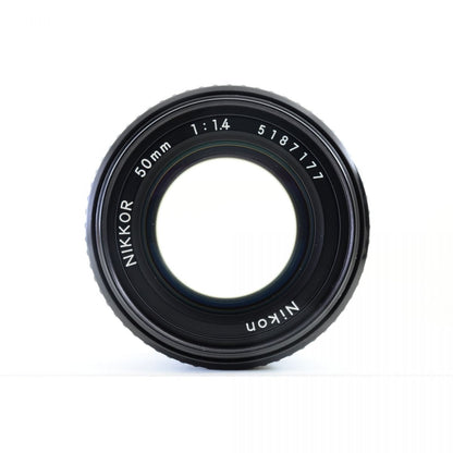 【中古】Nikon Ai-S NIKKOR 50mm F1.4 単焦点 カメラレンズ 交換レンズ ニコン S/N:5187177