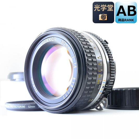 【中古】Nikon Ai-S NIKKOR 50mm F1.4 単焦点 カメラレンズ 交換レンズ ニコン S/N:5187177