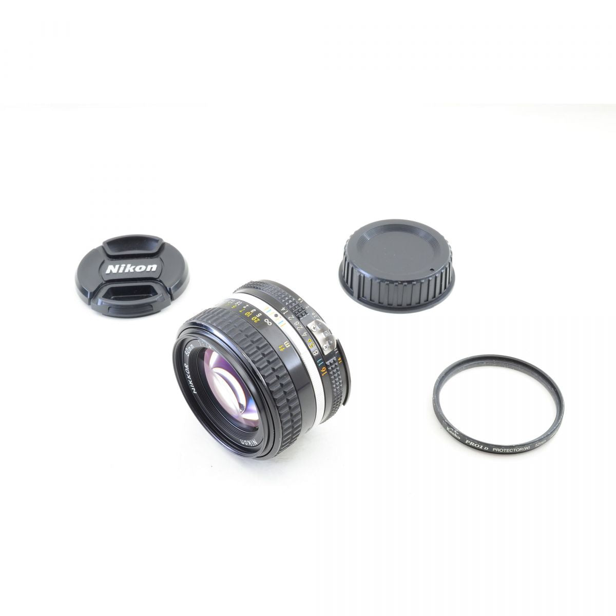 【中古】Nikon Ai-S NIKKOR 50mm F1.4 単焦点 カメラレンズ 交換レンズ ニコン S/N:5187177