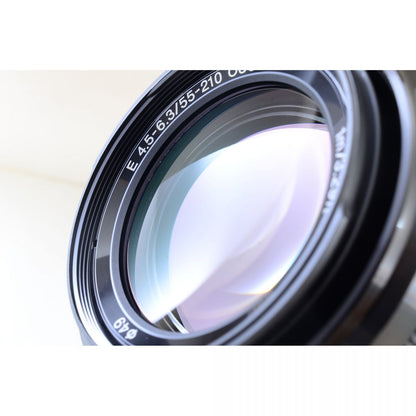 【中古】Sony E 55-210mm F4.5-6.3 OSS SEL55210 ズーム カメラレンズ 交換レンズ ソニー S/N:4331100