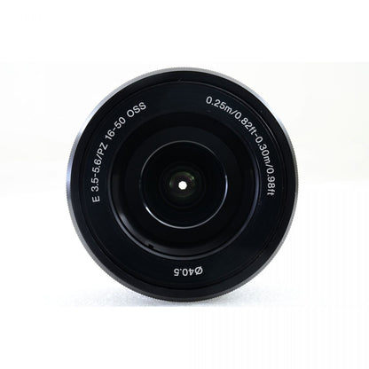 【中古】Sony E PZ 16-50mm F3.5-5.6 OSS ソニーEマウント用 ズーム カメラレンズ 交換レンズ ソニー S/N:2474955