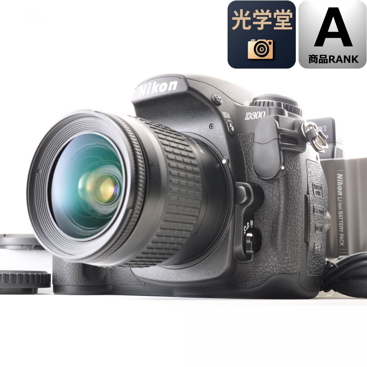 Nikon D300 12.3MP Digital SLR Camera /AF 28-80mm Lens Near Mint+5 1310shot #4866