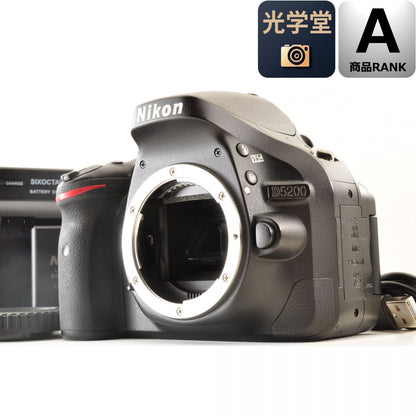 *Mint* Nikon D5200 24.1MP Digital SLR DSLR Camera Black 10040shots #4678