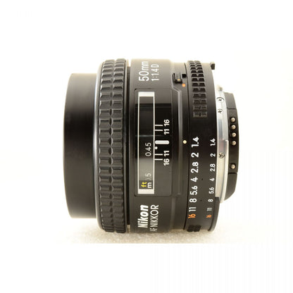 【中古】Nikon AF NIKKOR 50mm f/1.4 D 標準 単焦点レンズ ニコン S/N: 4022174
