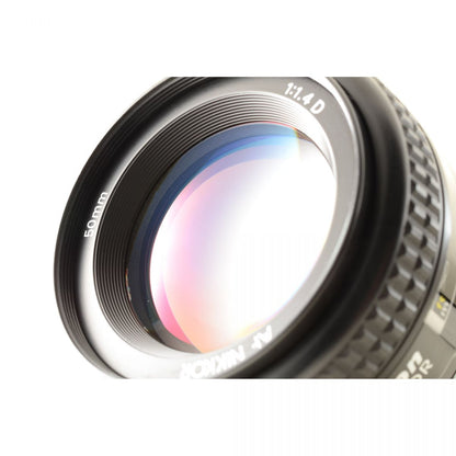 【中古】Nikon AF NIKKOR 50mm f/1.4 D 標準 単焦点レンズ ニコン S/N: 4022174