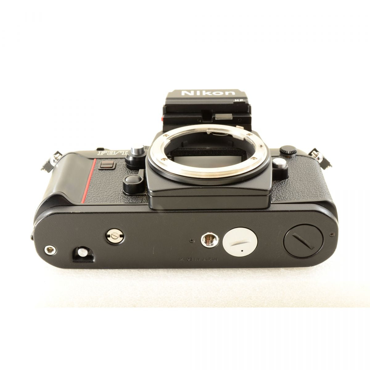 【中古】Nikon F3/T HP チタンブラック 35mm フィルムカメラ + Micro-NIKKOR-P Auto 55mm f/3.5 非Ai マクロ 単焦点レンズ ニコン S/N: 8512365