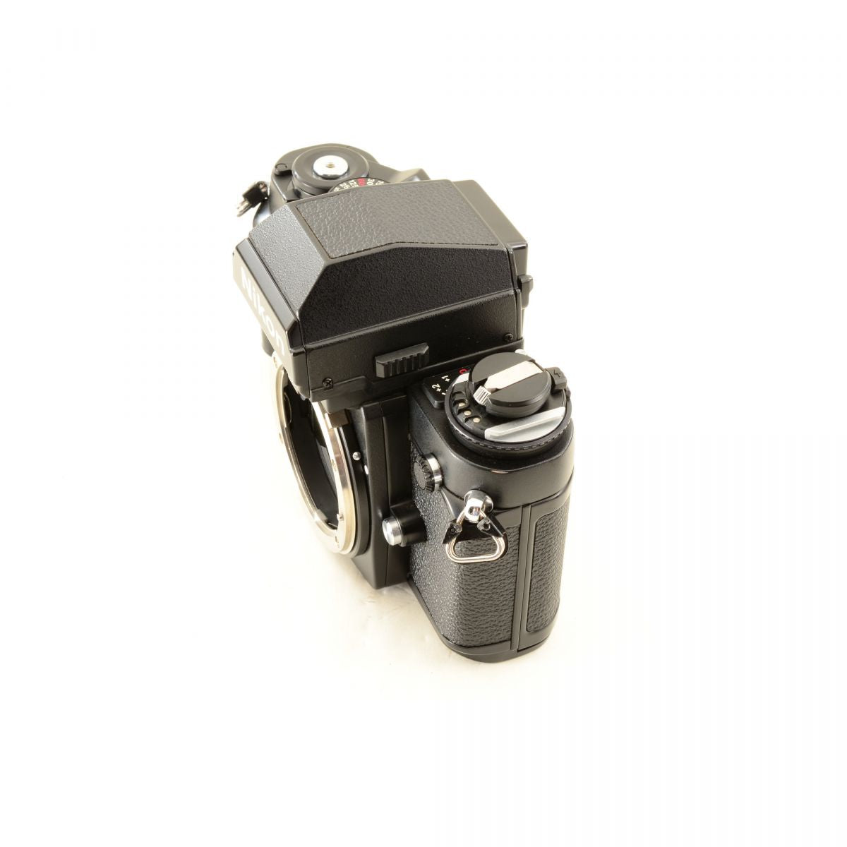【中古】Nikon F3/T HP チタンブラック 35mm フィルムカメラ + Micro-NIKKOR-P Auto 55mm f/3.5 非Ai マクロ 単焦点レンズ ニコン S/N: 8512365