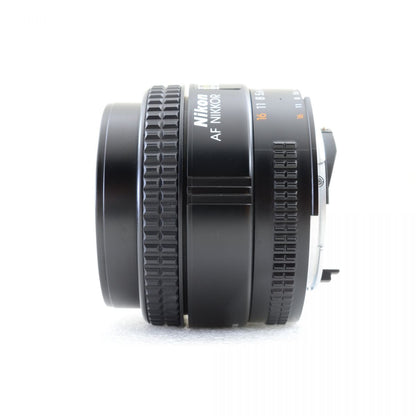 【中古】Nikon AF NIKKOR 50mm f/1.4 単焦点 カメラレンズ 交換レンズ フード付き ニコン S/N:3053556