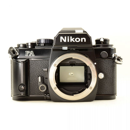【中古】Nikon FA ブラック フィルムカメラ Ai-S NIKKOR 50mm f/1.4 一眼レフ ニコン レンズセット S/N:5174512