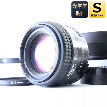 【中古】Nikon AF NIKKOR 50mm f/1.4 単焦点 カメラレンズ 交換レンズ フード付き ニコン S/N:3053556