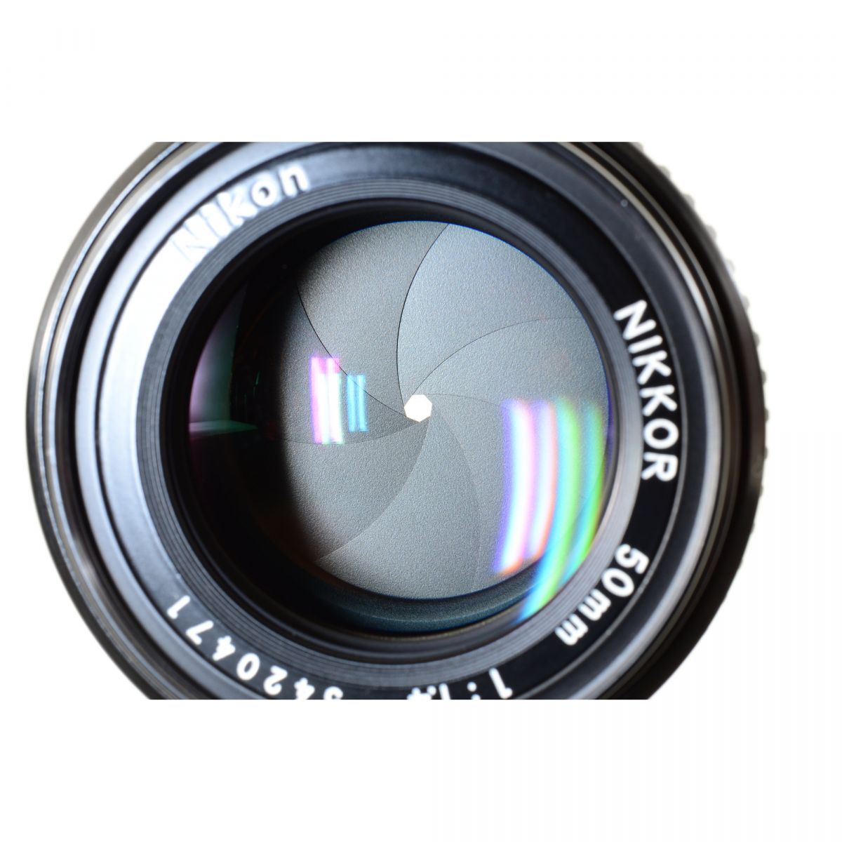 【中古】Nikon FA ブラック フィルムカメラ Ai-S NIKKOR 50mm f/1.4 一眼レフ ニコン レンズセット S/N:5174512