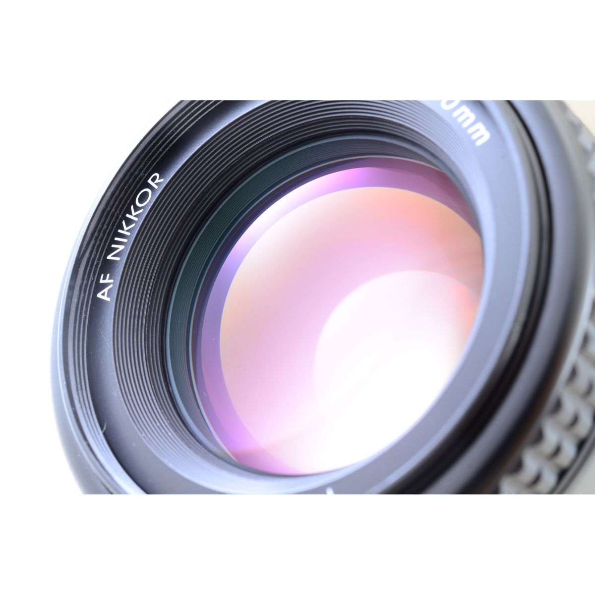 【中古】Nikon AF NIKKOR 50mm f/1.4 単焦点 カメラレンズ 交換レンズ フード付き ニコン S/N:3053556