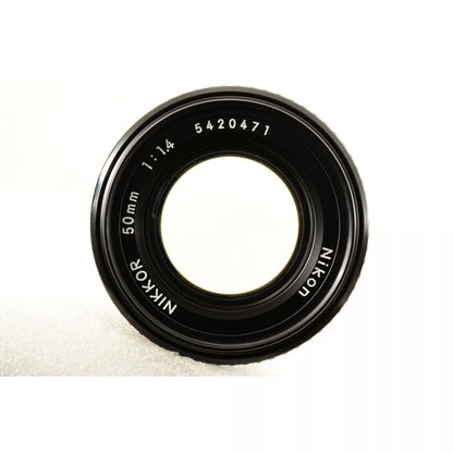 【中古】Nikon FA ブラック フィルムカメラ Ai-S NIKKOR 50mm f/1.4 一眼レフ ニコン レンズセット S/N:5174512