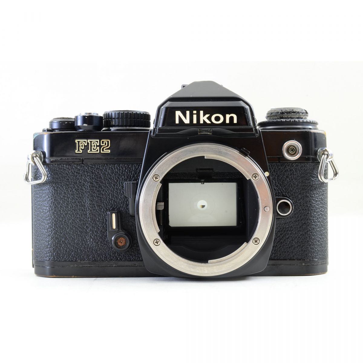【中古】Nikon FE2 ブラック フィルムカメラ Ai-S 35-70mm f/3.3-4.5 ズームレンズセット 一眼レフ ニコン S/N:2321575