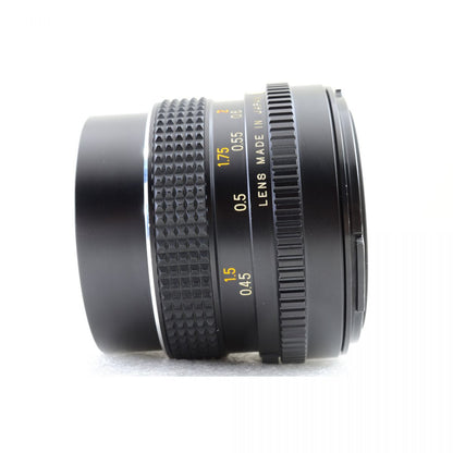 【中古】Mamiya Sekor C 55mm f/2.8 単焦点 広角 カメラレンズ 交換レンズ マミヤ S/N:23599