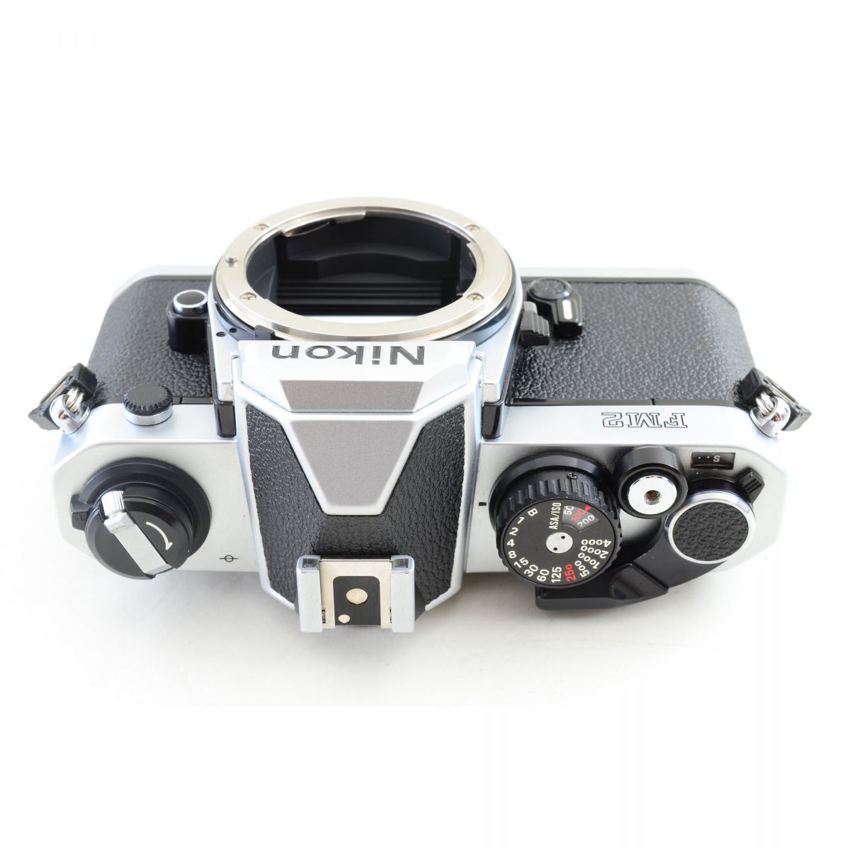 【中古】Nikon New FM2 シルバー 35mm フィルムカメラ FM2N ニコン S/N: 7846176