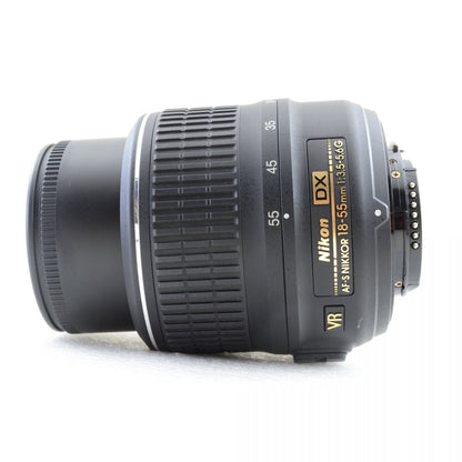 【中古】Nikon AF-S DX 18-55mm f/3.5-5.6 G ED VR ズーム カメラレンズ 交換レンズ ニコン S/N:52725195