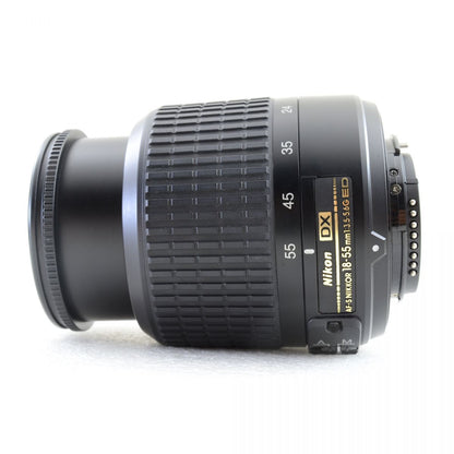 【中古】Nikon AF-S DX 18-55mm f/3.5-5.6 G ED VR ズーム カメラレンズ 交換レンズ ニコン S/N:2065745