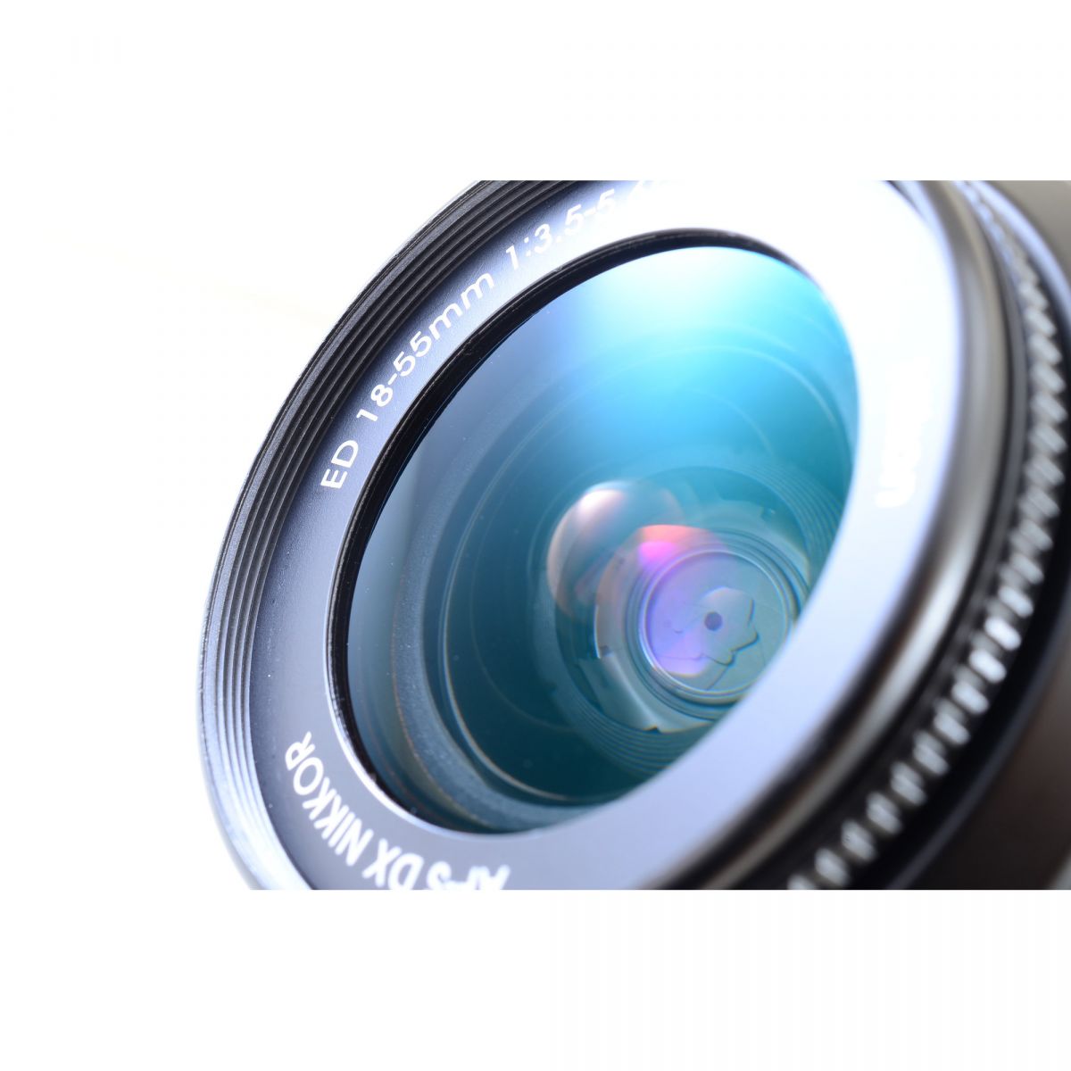 【中古】Nikon AF-S DX 18-55mm f/3.5-5.6 G ED VR ズーム カメラレンズ 交換レンズ ニコン S/N:2065745
