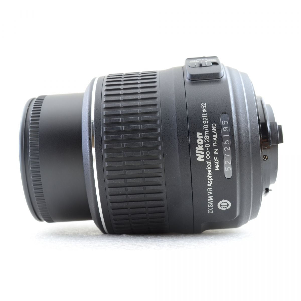 【中古】Nikon AF-S DX 18-55mm f/3.5-5.6 G ED VR ズーム カメラレンズ 交換レンズ ニコン S/N:52725195