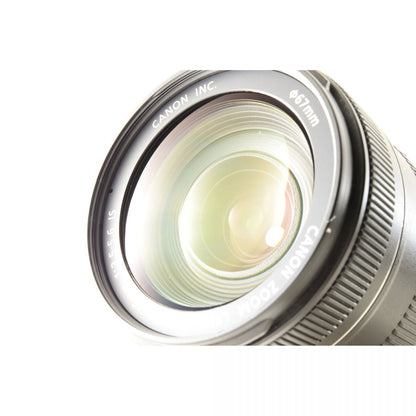 【中古】Canon EF-S 18-135mm f/3.5-5.6 IS 高倍率 ズームレンズ フード付 キャノン S/N: 5902018662