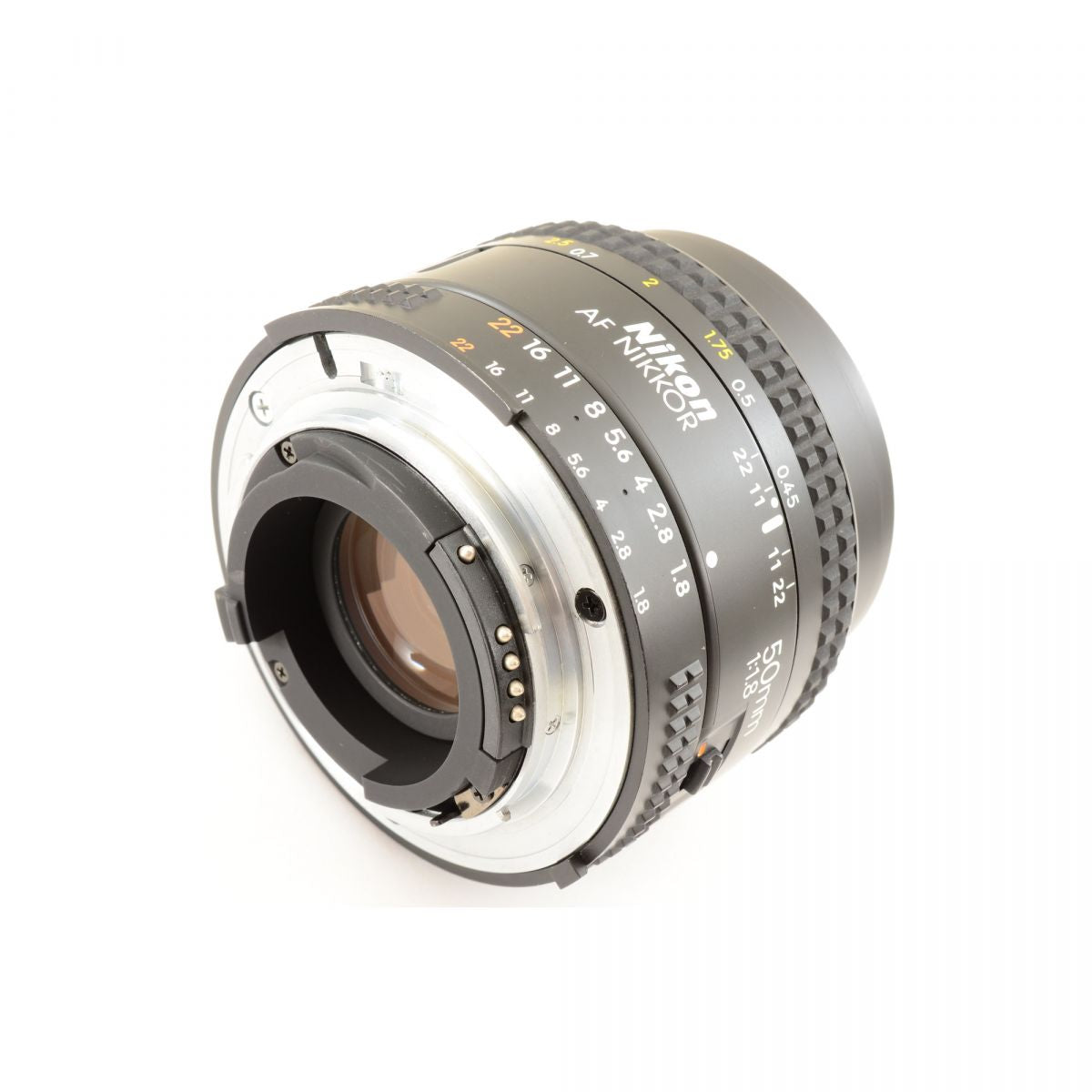 【中古】Nikon AF NIKKOR 50mm f/1.8 標準 単焦点レンズ ニコン S/N: 400716