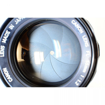 【中古】Canon FL 55mm f/1.2 標準 単焦点レンズ FL FDマウント キャノン S/N: 37744