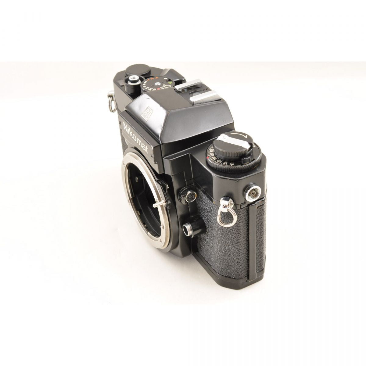 【中古】Nikon Nikomat EL Black + Micro 55mm f/3.5 カメラレンズセット